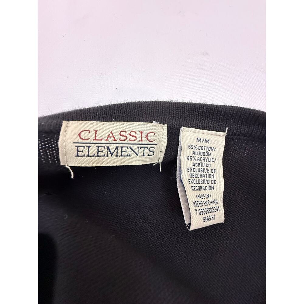 Classic Elements Sweater Medium Holiday Christmas… - image 2